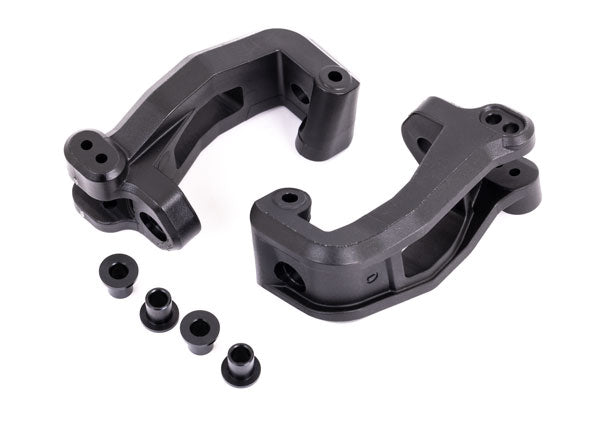 TRAXXAS Caster Blocks/ C-Hubs L&R w/ 4x Kingpin Bushes - 9532