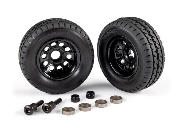 TRAXXAS TRX-4M 1:18 Trailer Wheels w/ Hardware - 9797