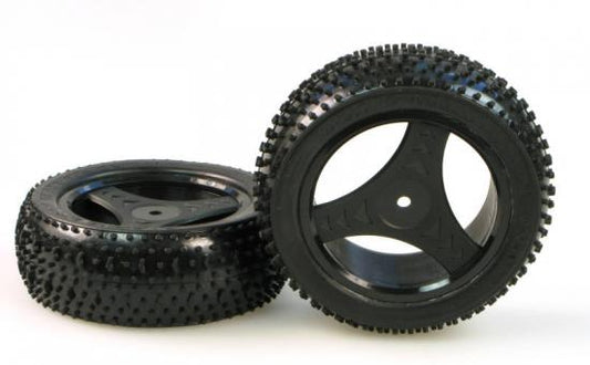 HBX Buggy Front Wheel & Tyre suit Rocket 2pcs - HBX-6588-P017