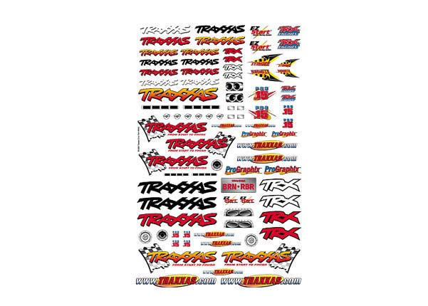 TRAXXAS Team Racing Decal Set - 9950