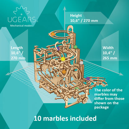 UGEARS No.3 Marble Run Tiered Hoist - 70170