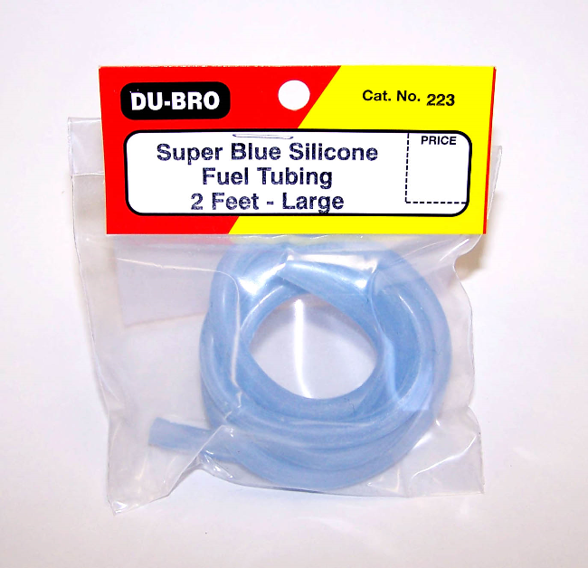 DUBRO Blue Silicone Fuel Tube 3.0IDx6.35ODmm 2ft - DBR223