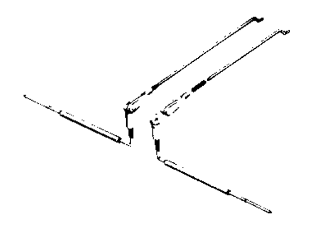 DUBRO 1/2 A Strip Aileron Linkage 1pc - DBR231