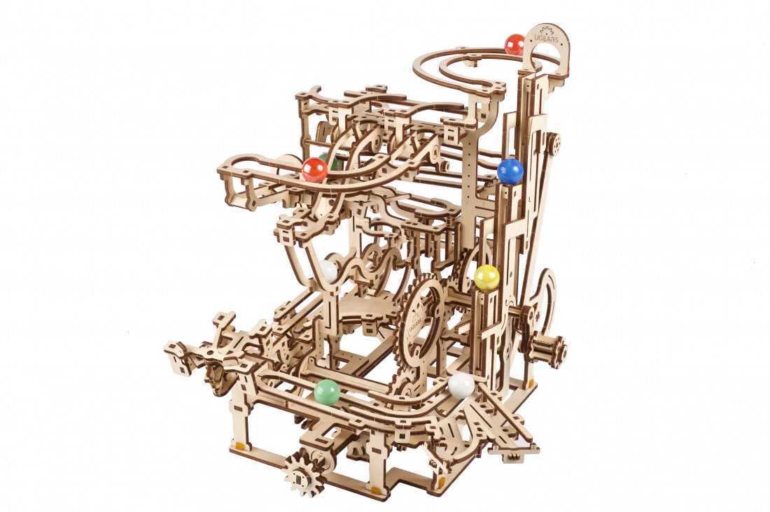 UGEARS No.3 Marble Run Tiered Hoist - 70170