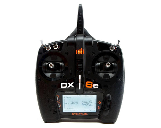 SPEKTRUM DX6e 6-Ch DSMX 2.4GHz Transmitter Only - SPMR6655