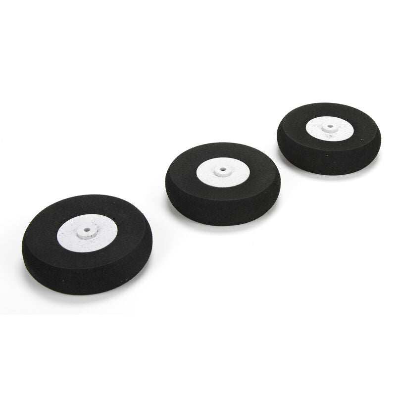 E-FLITE Wheels 65mm suit Apprentice S 15e 3pcs - EFL310011