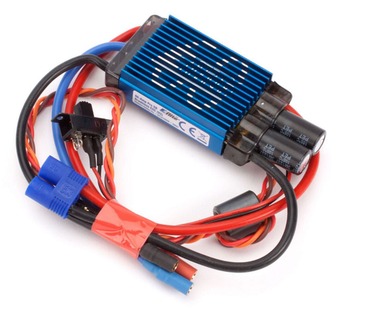 E-FLITE 60A Pro Switch-Mode BEC Brushless ESC V2 w/ EC5 - EFLA1060B