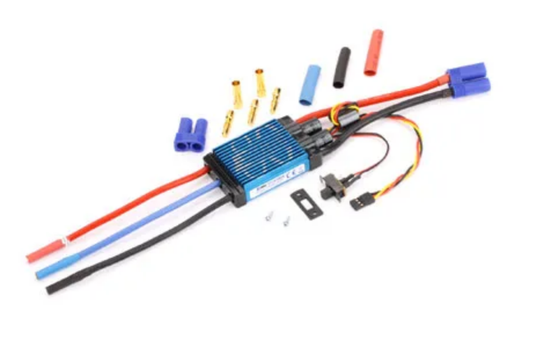 E-FLITE 80A Pro Switch Mode BEC Brushless ESC V2 EC5 - EFLA1080B