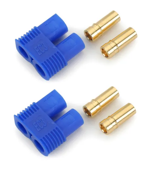 E-FLITE EC3 Female Connectors 3.5mm 2pcs - EFLAEC302