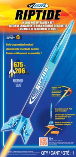 ESTES Riptide Beginner Rocket Launch Set - EST-1403X