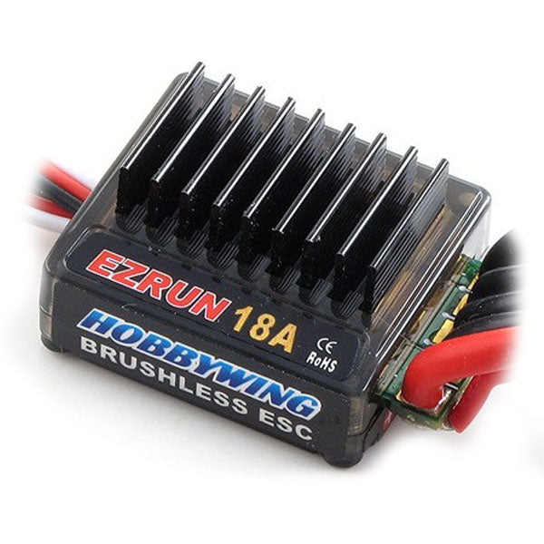 HOBBYWING EZRUN-18A Brushless ESC for 1:18 Car - HW81010020