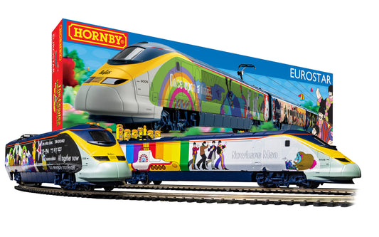 HORNBY Eurostar Yellow Submarine Train Set - R1253M