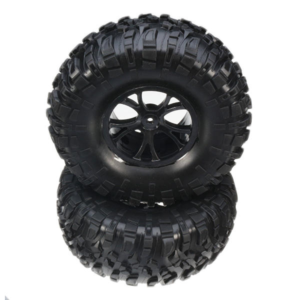 RIVERHOBBY Offroad Tyre on Black Wheel suit Desert Buggy 2pcs FTX-8335B - RH-10687B