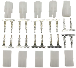 RCT Tamiya Plug Set Male and Female 5 pair/bag (30pcs) - RCTP01013