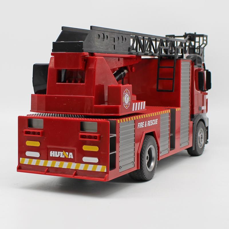 HUINA 1:14 Fire Truck with Ladder with 2.4Ghz Radio, Battery and Charger - SFMHN1561