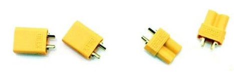 XT30U Plugs 2x Male 2x Female - TRC-0105C