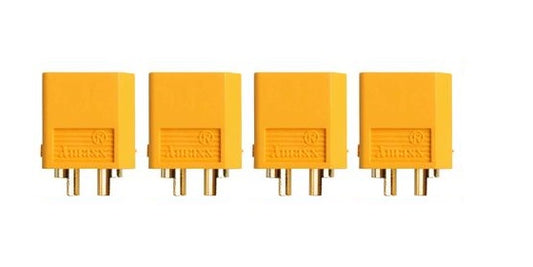 XT60 Plugs 4x Male - TRC-0105M