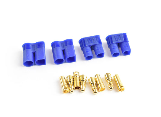 EC3 Plugs 2x Male 2x Female with 3.5mm Bullets - TRC-0118