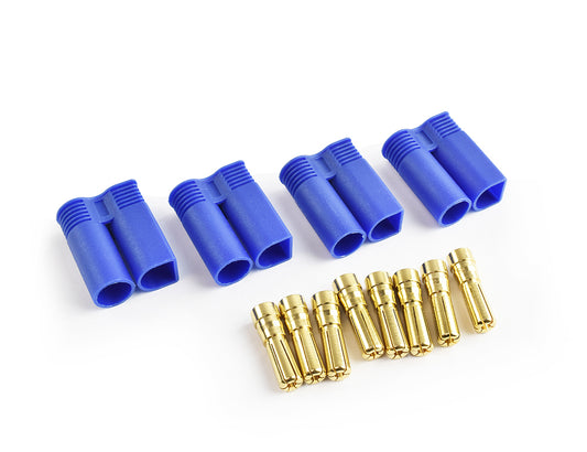 EC5 Plugs 4x Male with 5mm Bullets - TRC-0119AM