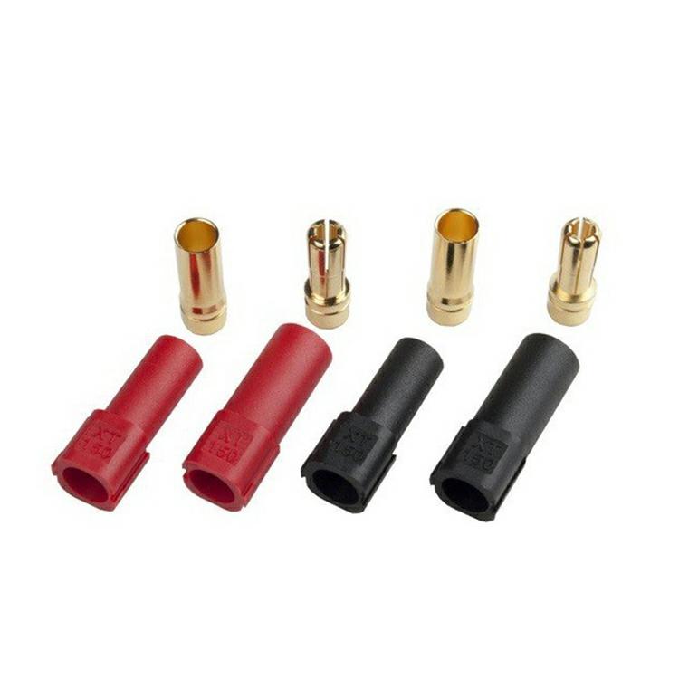 XT150 Red/Black Connectors 2x Male 2x Female - TRC-0124