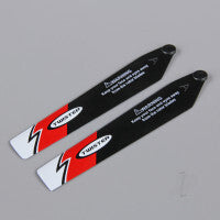 TWISTER Red Main Blade Set Ninja 250 Heli - TWST100124