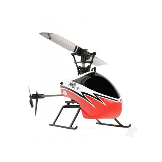 TWISTER Red Ninja 250 Flybarless 6 Axis Heli RTF - TWST1001R