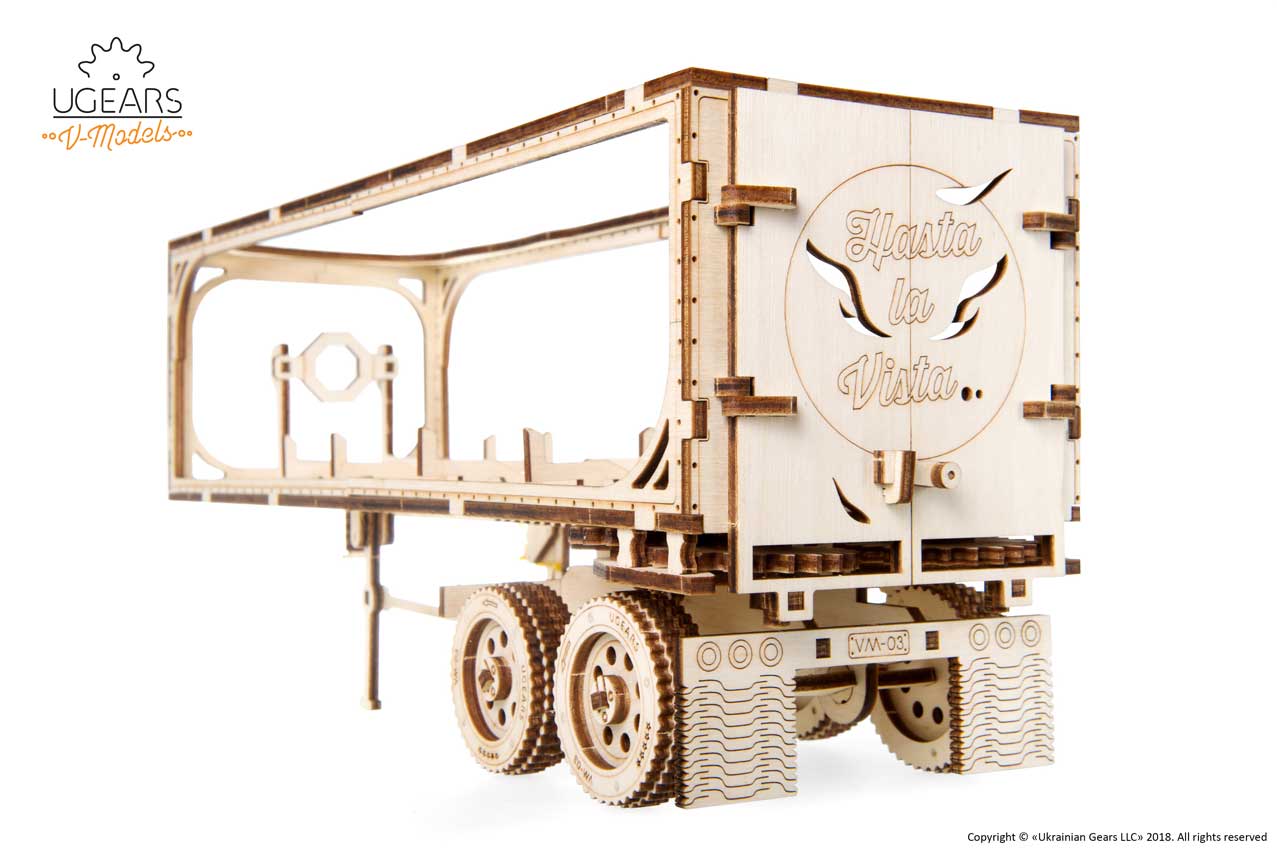 UGEARS Trailer For Heavy Boy Truck VM-03 - 70057