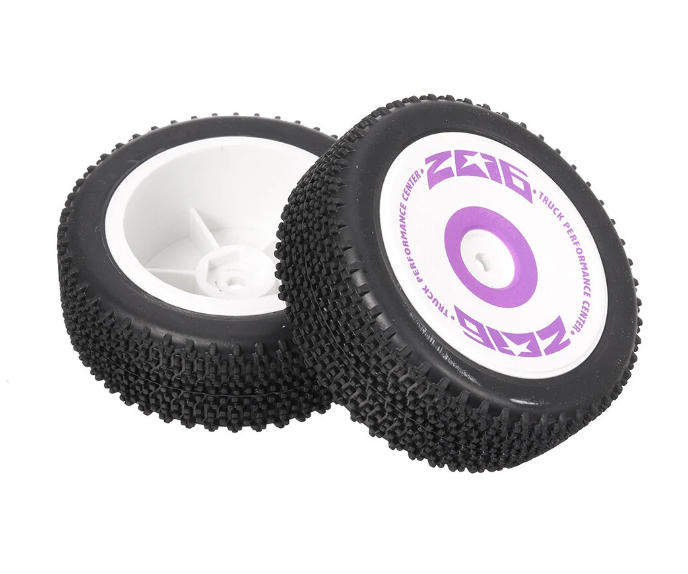 WL TOYS Fr Purple Wheel & Tyre Assembly suit WL124019/ 124018/ 144001 - WL124019-1826