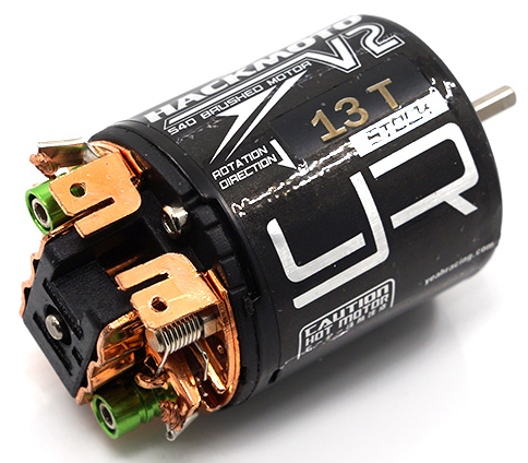 YEAH RACING 13T 540size Hackmoto V2 Brushed Motor - YEA-MT-0012