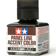 TAMIYA Panel Line Brown 40ml - T87132