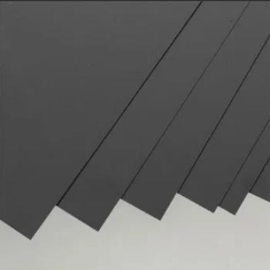 EVERGREEN 1.5x80x210mm Black Styrene Sheet 2pcs - EG9116