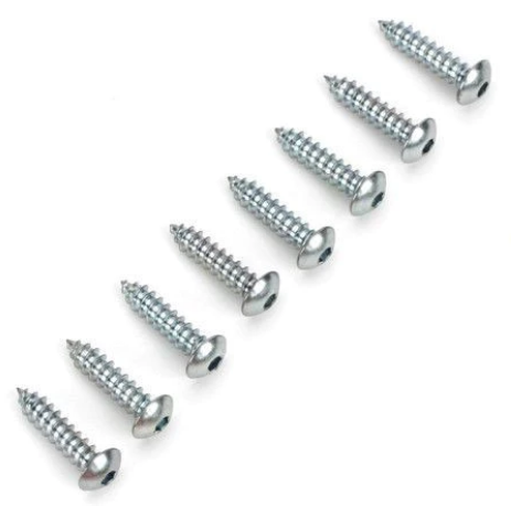 DUBRO No.6x1/2in Button Head Sheet Metal Screw 8pcs - DBR530