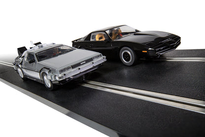 SCALEXTRIC Back to the Future vs. Knight Rider Set - C1431S