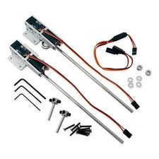 E-FLITE 60-120 Main Electric Retracts 90 deg Strut Ready - EFLG500