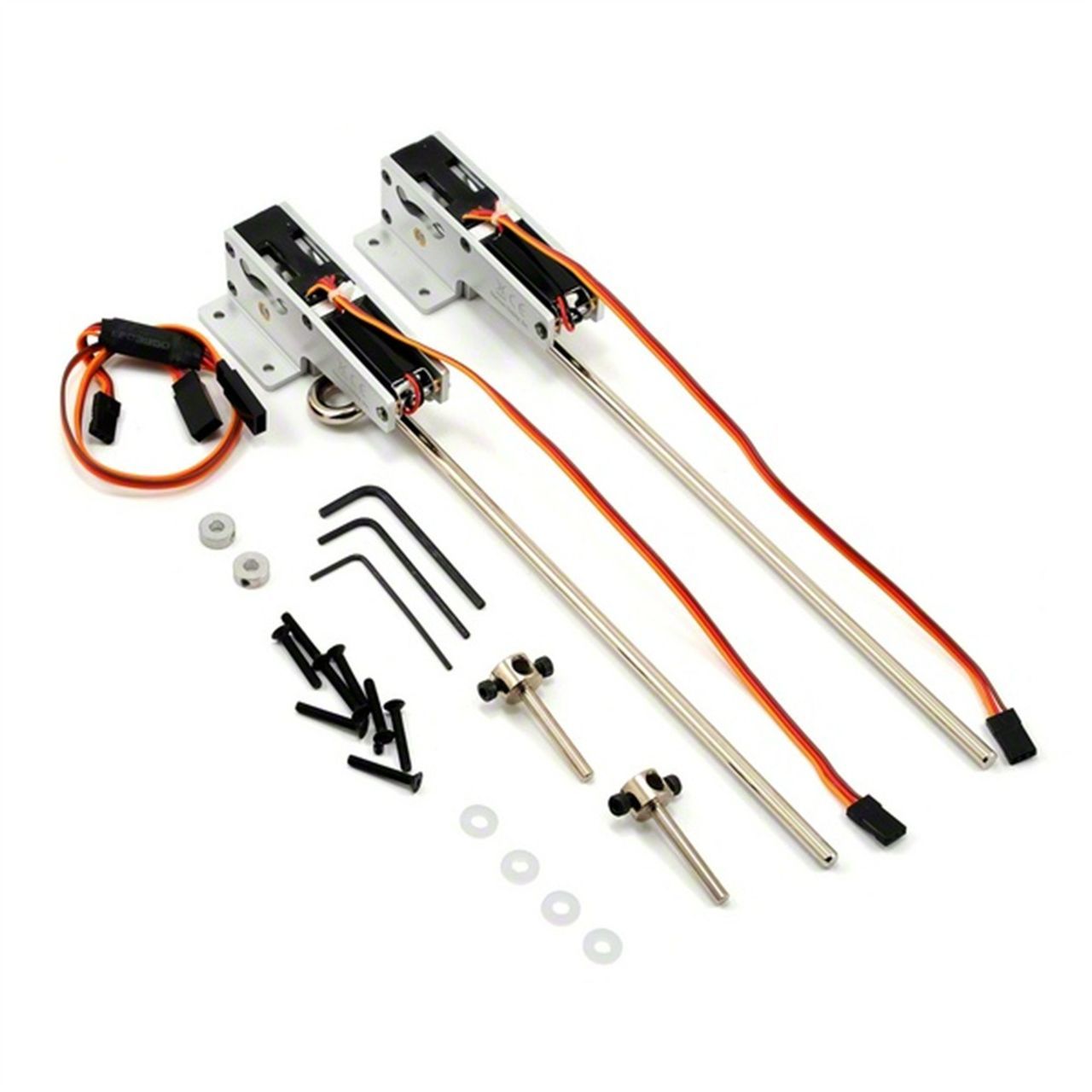 E-FLITE 60-120 Main Electric Retracts 85 deg Strut Ready - EFLG510