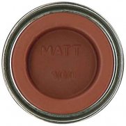 HUMBROL No.100 Red Brown Matt Enamel 14ml