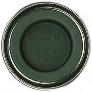 HUMBROL No.163 Dark Green Satin Enamel 14ml