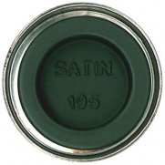 HUMBROL No.195 Dark Green Satin Enamel 14ml