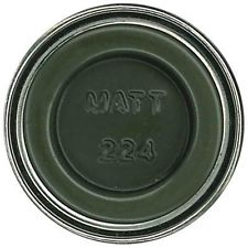 HUMBROL No.224 Dark Slate Grey Matt Enamel 14ml