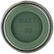 HUMBROL No.78 Cockpit Green Matt Enamel 14ml