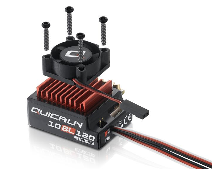 HOBBYWING QUICRUN 10BL120 120A Sensored/ Sensorless Brushless WP ESC - HW30125000