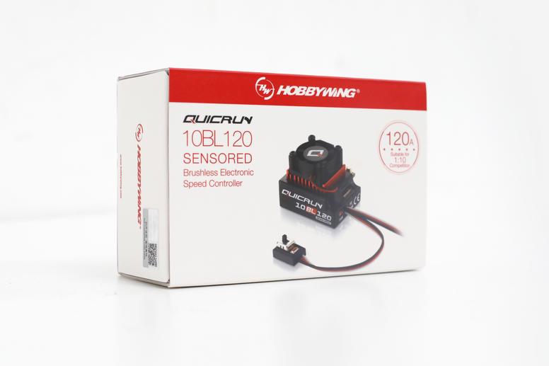 HOBBYWING QUICRUN 10BL120 120A Sensored/ Sensorless Brushless WP ESC - HW30125000