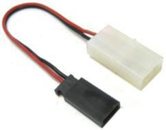 RCT Tamiya Female to FUTABA Female Conversion Connector 1M1F 22AWG 100mm 1pc/bag (1pc) - RCTC07004