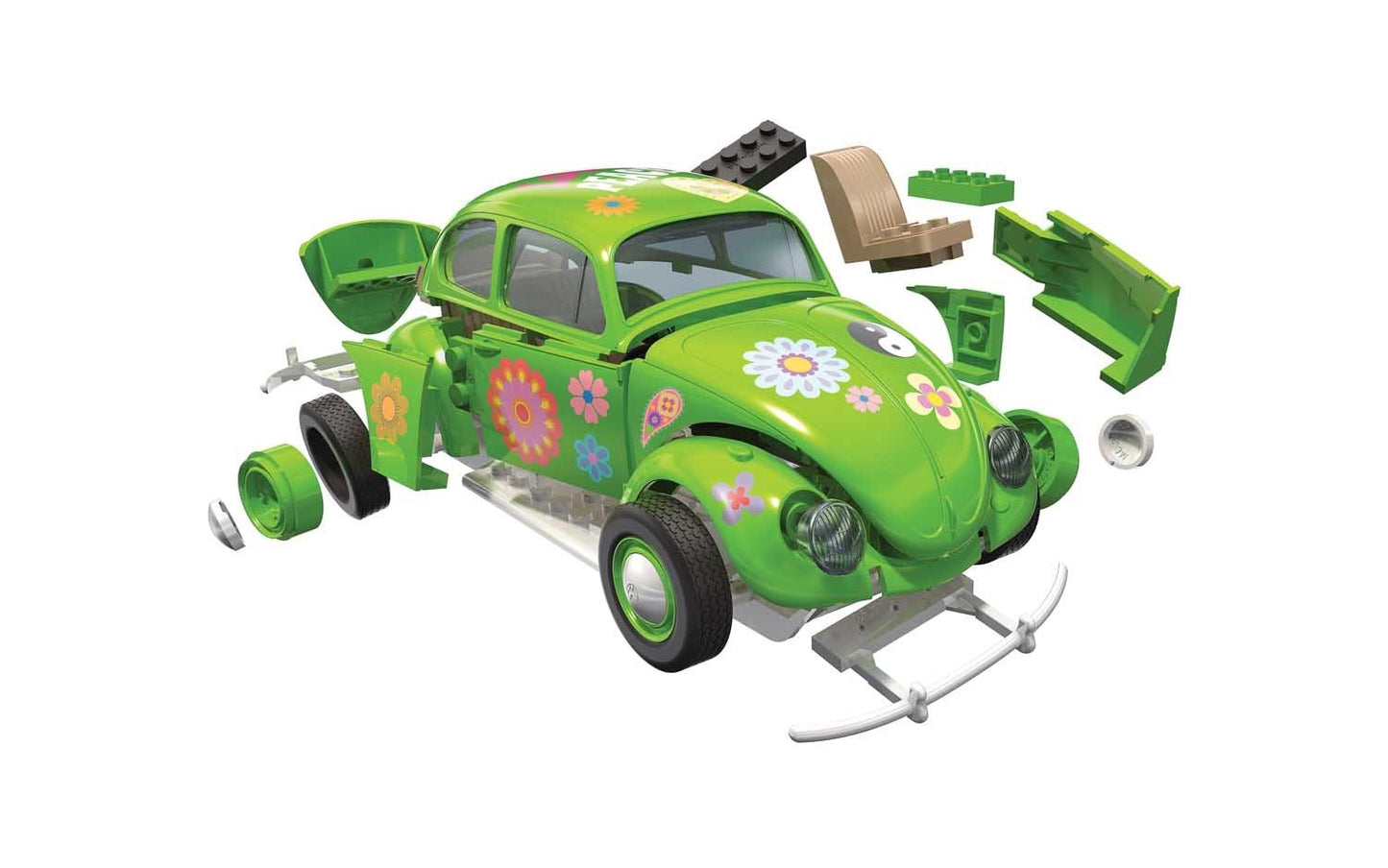 AIRFIX Quickbuild VW Beetle Flower Power - J6031