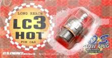 O.S. ENGINES LC3 Long Reach Hot Glow Plug - OSM71653000