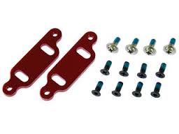 GV Engine Mount Spacers Red Aluminium suit Cage - MV3114R