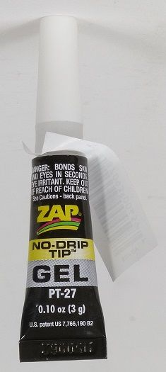 ZAP Gel Glue 0.1oz - PT27