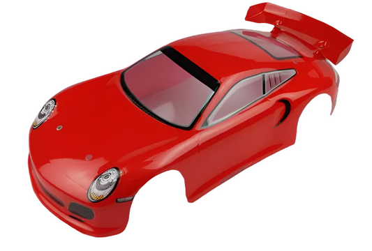 RIVERHOBBY 1:10 Touring Body Shell Painted Red - RH-R0101R