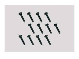 HBX 2.5x14mm Round Head Screw 10pcs - HBX-S028