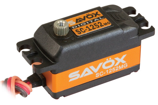 SAVOX 7kg MG Servo Low Profile Super Speed - SAV-SC1252MGP